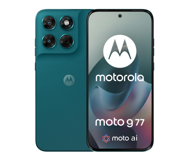 MOTOROLA moto g77 5G 8/128GB Shaded Spruce 120Hz - 1517054 - zdjęcie